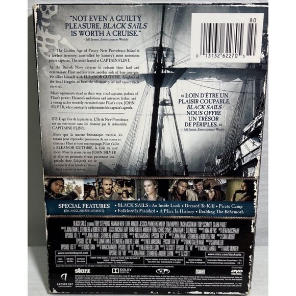 Black Sails DVD Set Complete Season 1 Series - Picture 2 of 11